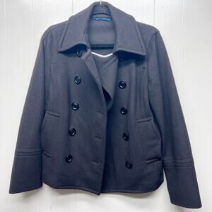 Martin + Osa Wool Blend Women's Peacoat Jacket Size Small Silk Lining